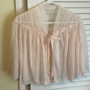 Sweet vintage bed jacket